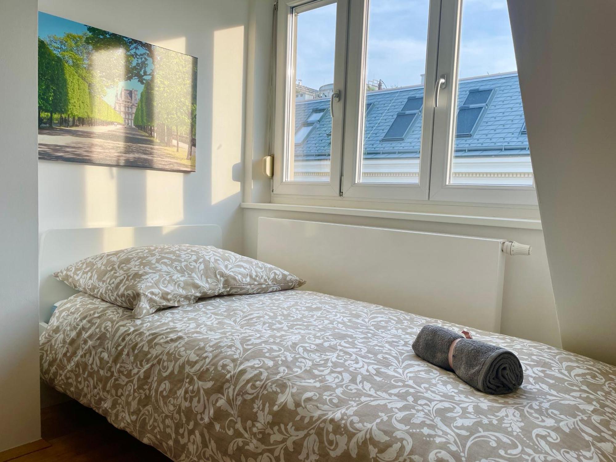 60 M2 Central Rooftop Apartment With Ac Vienna Exterior photo
